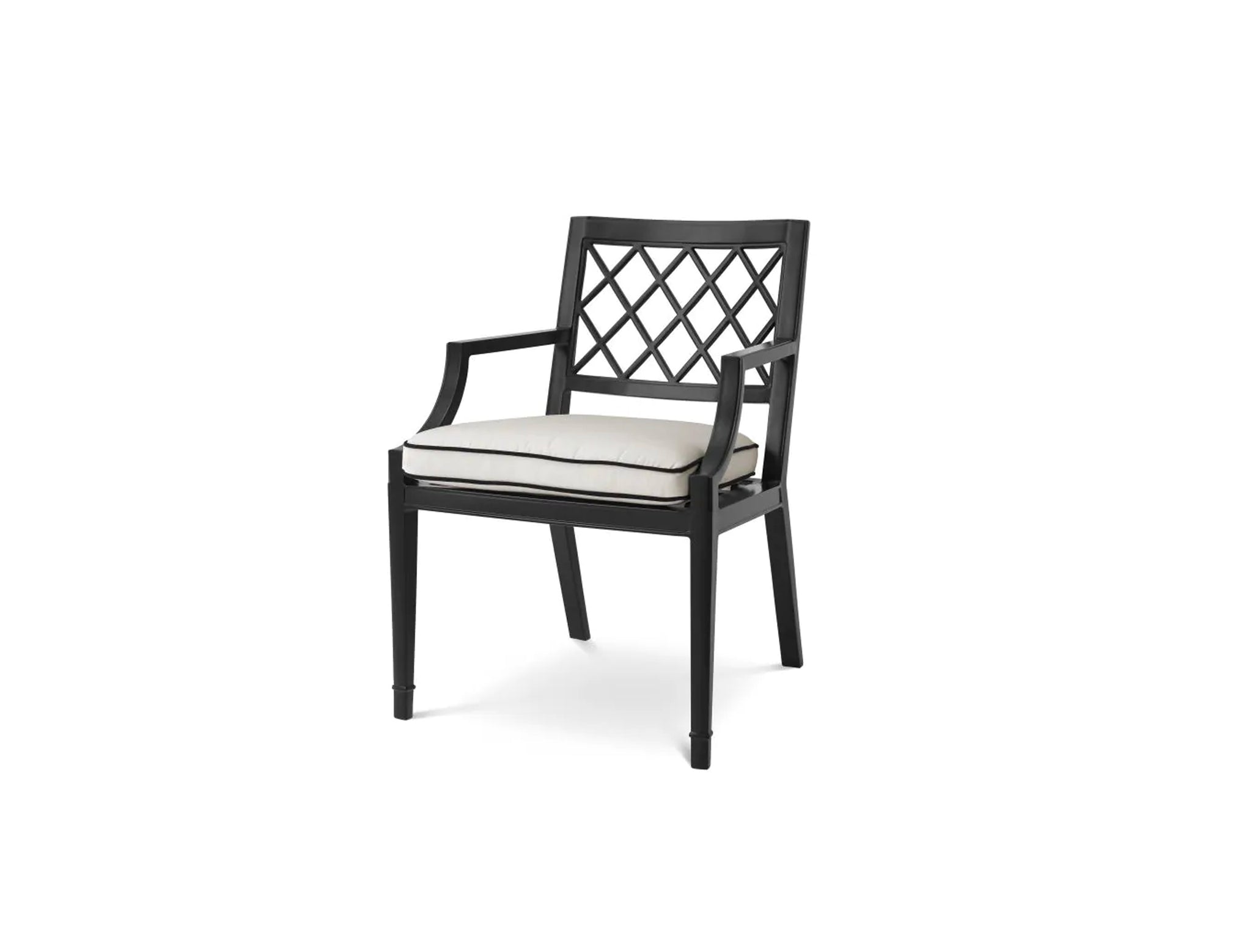 Bell Rive Outdoor Dining Chair With Arm
